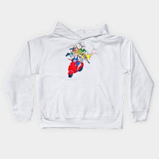 SCOOTER FUN Kids Hoodie